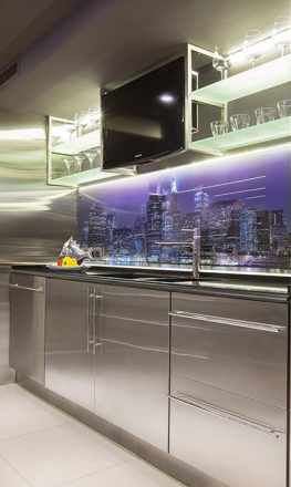 Профессиональная металлическая кухня AWELT